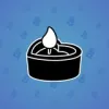 Love Candle #4004