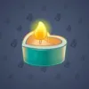 Love Candle #4017