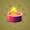 Love Candle #4043