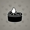 Love Candle #4045