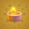 Love Candle #4124