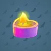 Love Candle #4127