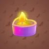 Love Candle #4186