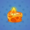 Love Candle #4215