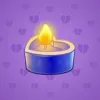 Love Candle #4265