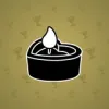 Love Candle #4300