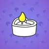 Love Candle #4336