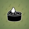Love Candle #4409