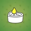 Love Candle #4456