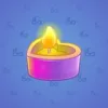Love Candle #4550