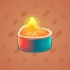 Love Candle #4561