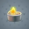 Love Candle #4587