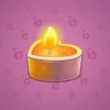 Love Candle #4643