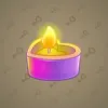 Love Candle #4754