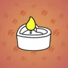 Love Candle #4986