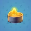 Love Candle #4999