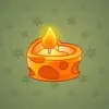Love Candle #5004