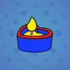 Love Candle #5036