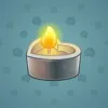 Love Candle #5045