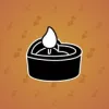 Love Candle #5104