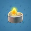 Love Candle #5127