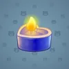 Love Candle #5156