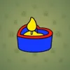 Love Candle #5166