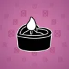 Love Candle #5196