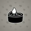 Love Candle #5294