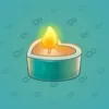 Love Candle #5414