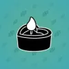 Love Candle #5448