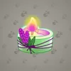 Love Candle #5492