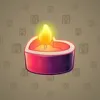 Love Candle #5529