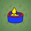 Love Candle #5618