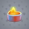 Love Candle #5636