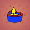 Love Candle #5670