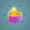 Love Candle #5681
