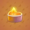 Love Candle #6019