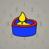 Love Candle #6165