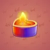 Love Candle #6329