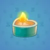 Love Candle #6377