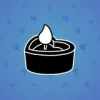 Love Candle #6399