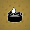Love Candle #6550