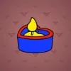 Love Candle #6557
