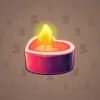 Love Candle #658