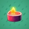 Love Candle #6625