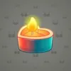 Love Candle #6648