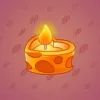 Love Candle #6666
