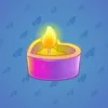 Love Candle #6745