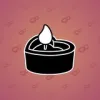 Love Candle #6815